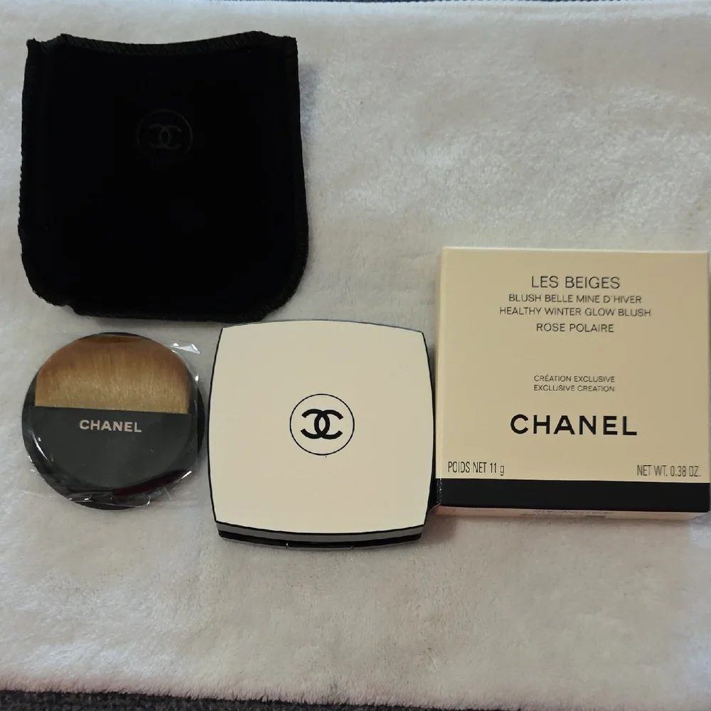 NEW~ CHANEL Les Beiges Healthy Winter Glow Blush - Rose Polaire